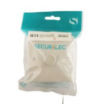Securlec Square 1 Gang 2 Way Dimmer Switch Square Edge