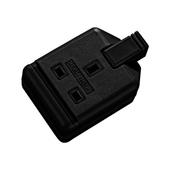 Masterplug Rubber Trailing Socket 13a