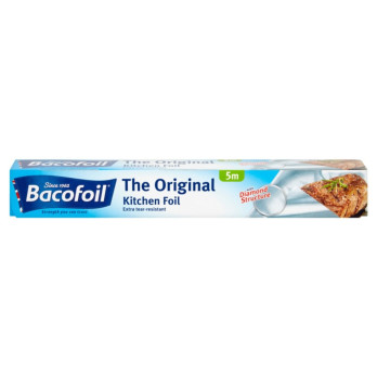 Bacofoil Classic Foil 30cm x 5m - grilling roasting & wrapping food