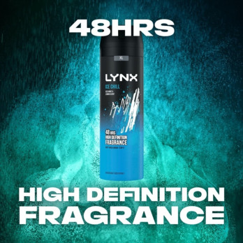 Lynx Body Spray 200ml Ice Chill - deodorant that stops sweat