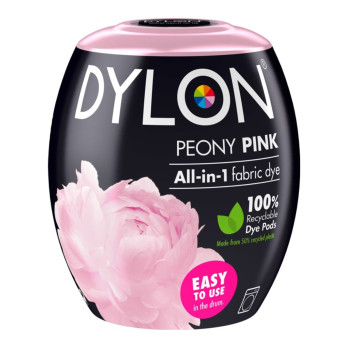 Dylon All in 1 Fabric Dye Peony Pink