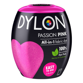 Dylon All in 1 Fabric Dye Passion Pink