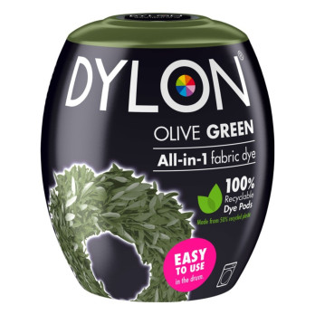Dylon All in 1 Fabric Dye Olive Green