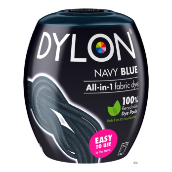 Dylon All in 1 Fabric Dye Navy Blue