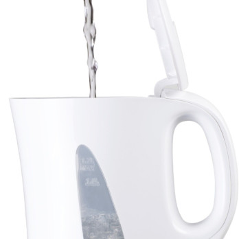 Daewoo Plastic Kettle 1.7L White - Boil dry protection