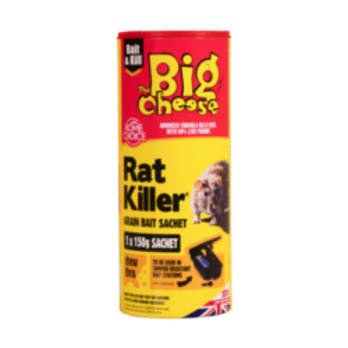 The Big Cheese Rat Killer Grain Bait Sachet