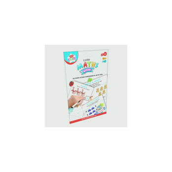 I G Design Act Wipe Clean Learn Maths Book 