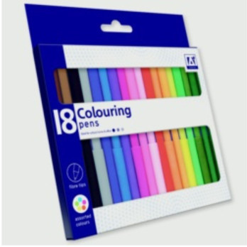 Ig Design 18 Colouring Pens