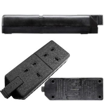 Masterplug Trailing Twin Socket