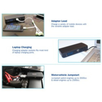 Streetwize Power Bank With Jump Starter 3L