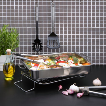 Pendeford Stainless Steel Collection Roasting Tray 25 x 18cm