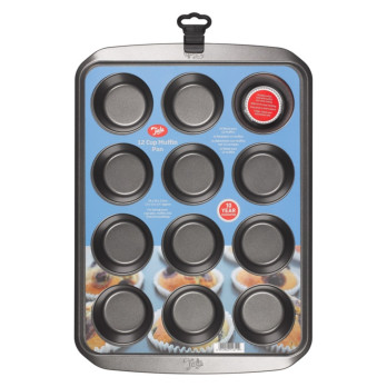 Tala 12 Muffin Pan - made from carbon steel