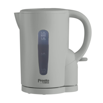 Tower Presto 1.7L Electric Kettle Grey 2200w