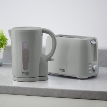 Tower Presto 1.7L Electric Kettle Grey 2200w