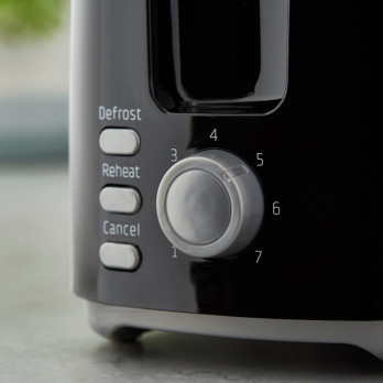 Tower Presto 2 Slice Toaster Black