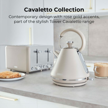 Tower Cavaletto Pyramid Kettle Mushroom 1.7L