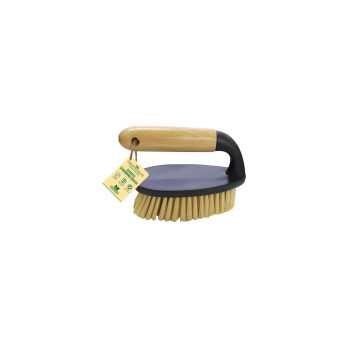 Groundsman Bamboo Scrubbing Brush 12cm x 8cm