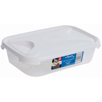 Wham Rectangular Food Storage White 0.8L
