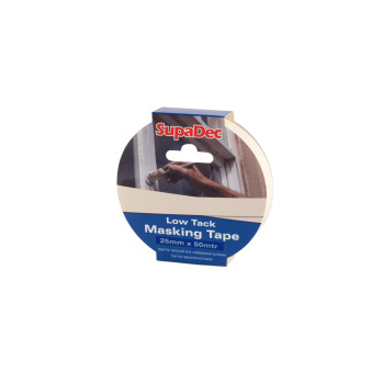SupaDec Low Tack Masking Tape 50mm x 50m