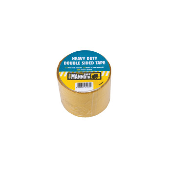 KwikGrip Heavy Duty Double Sided Tape 50mm x 5m Beige