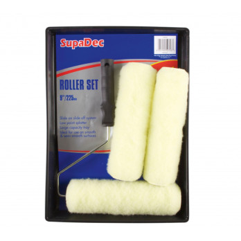 SupaDec Roller & Tray Kit 3x9"