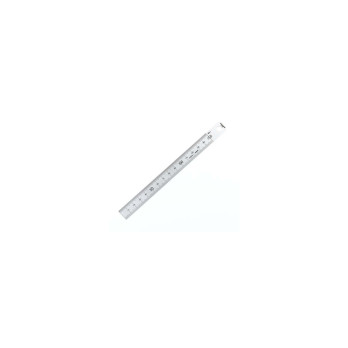 Fisher Satin Chrome Rule 24"/600mm