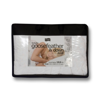 Easy Comfort Goose Feather & Down Quilt 13.5 TOG Single