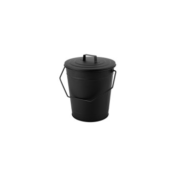 Hearth & Home Coal Bucket With Lid Black