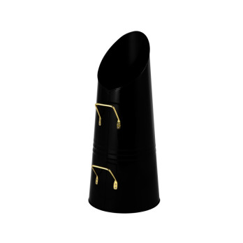 Hearth & Home Anthracite Coal Hod Black & Brass 23"