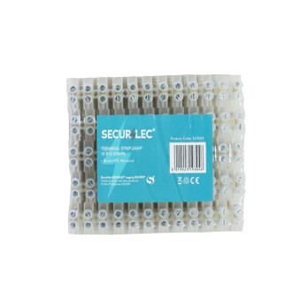 Securlec Terminal Strip 10 x 12 Strips 2A 4mm²