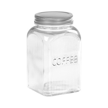 Tala Glass Jar With Screw Top Lid Coffee 1250ml