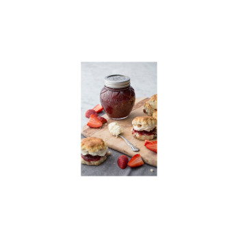 Kilner Strawberry Fruit Preserve Jar 0.4L Box 6