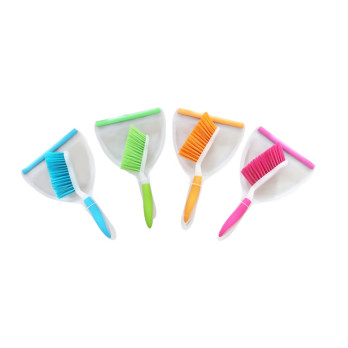 Groundsman Soft Grip Dustpan & Brush Assorted Colours Available