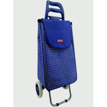 Casa & Casa 2 Wheel Shopping Trolley Geometric