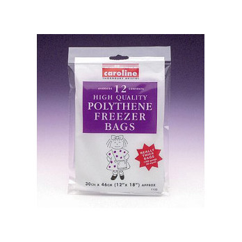 Caroline Freezer Bags (12) 12" x 18" (30 x 45cm)