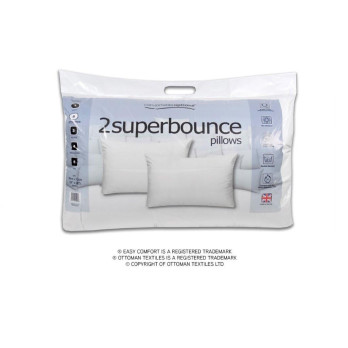 Ottoman Corivin Superbounce Pillows Twin Pack