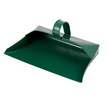 Groundsman Metal Dustpan Green