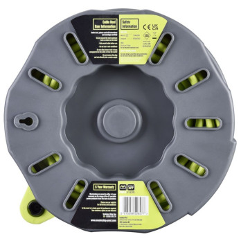 Masterplug Pro XT Cable Reel 10m / 4 Gang