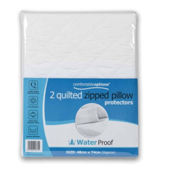 Ottoman Waterproof Pillow Protector Pair