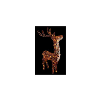 Premier 200 LED Reindeer Full Colour Twinkling 1.2m