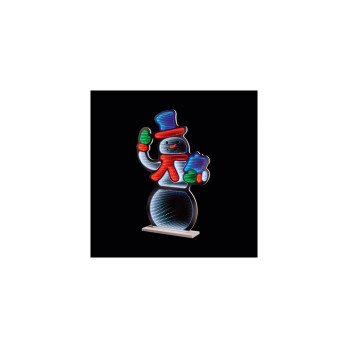 Premier Standing Snowman I/Mirror 60cm