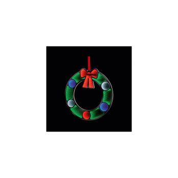 Premier Hanging Wreath Infinity Mirror 60cm