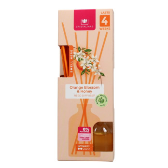 Cristalinas Reed Diffuser 25ml Orange Blossom & Honey