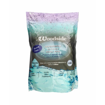 Woodside Crystals Refill Pack 2500g - absorb excess moisture and reduce damp