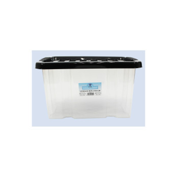 TML Storage Box & Lid 24L Clear