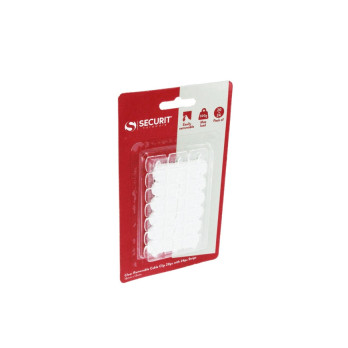 Securit Removable Cable Clips 12 x 20mm Pack 20