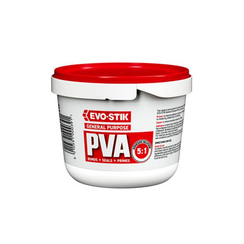 Evo-Stik Super Evo-Bond PVA 500ml - Adhesive sealer primer dustproofer & admixture