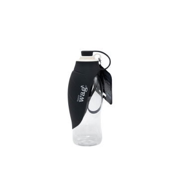 Henry Wag Water Bottle With Leaf Bowl Grey