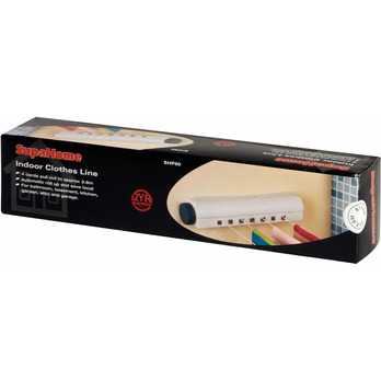 SupaHome Indoor Clothes Line - 4 cords pull out to approx 3