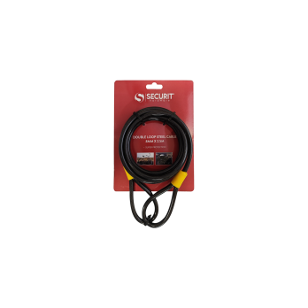 Securit Double Loop Steel Cable 2.5m x 8mm